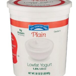 Hill Country Fare Hill Country Fare 9g Protein Low-Fat Yogurt - Plain