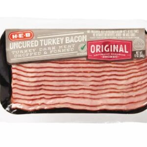 H‑E‑B Original Uncured Turkey Bacon