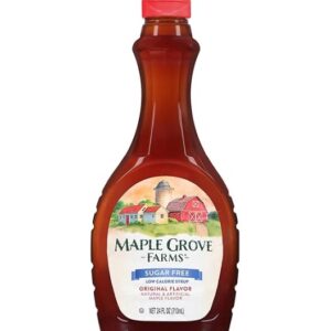 Maple Grove Farms Syrup, Sugar Free, 24 Ounce