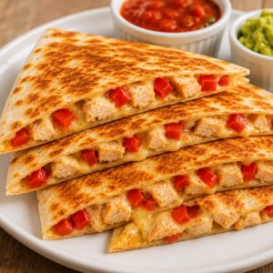 Roasted Chicken Quesadilla